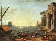 Claude Lorrain A Seaport china oil painting artist